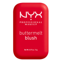 Thumbnail for NYX Professional Makeup Buttermelt Blush- Face Makeup BUTTERMELT BLUSH 12H WEAR HIGH PIGMENT POWDER BLUSH, BUTTA CHERRY POP, BUTTA CHERRY POP, 0.17 oz