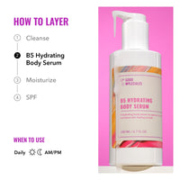 Thumbnail for Good Molecules B5 Hydrating Body Serum - Moisturizing Serum with B5 Panthenol, Polyglutamic Acid, and Beta Glucan - Anti-aging Skincare for Body