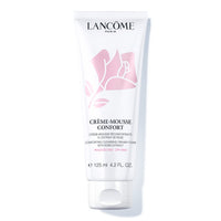 Thumbnail for Lancôme Créme Mousse Confort Foaming Facial Cleanser | Comforting Cream Cleanser & Makeup Remover with Rosehip Oil | Gentle Hydrating Face Wash for Soft, Radiant Skin | 4.2 Fl Oz