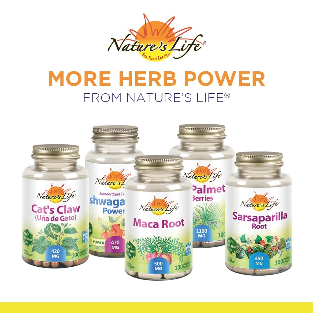 Nature's Life Celery Seed 500 mg | Circulation and Brain Health Support Supplement | 100ct