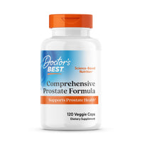 Thumbnail for Doctors Best Comprehensive Prostate Formula with SelenoExcell and CardioAid, Supports Prostate Health, Gluten Free, Vegetarian 120 Veggie Caps