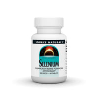 Thumbnail for Source Naturals Selenium, Organically Bound Food-Form Antioxidant*, 200 mcg - 60 Tablets