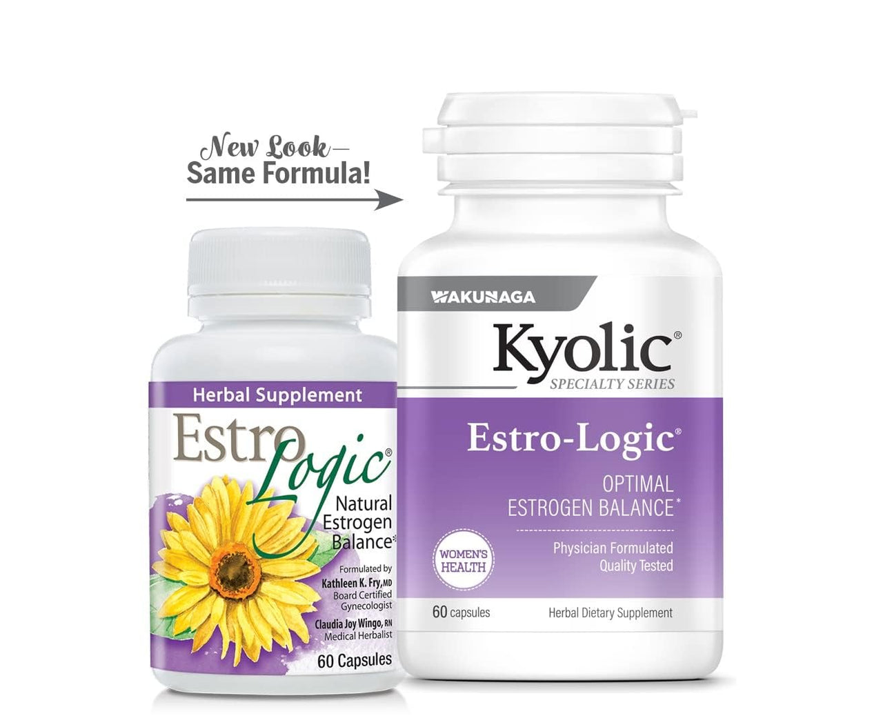 Kyolic Specialty Series Estro-Logic, for Optimal Estrogen Balance*, 60 Capsules