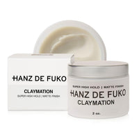 Thumbnail for Hanz de Fuko Claymation – Premium Men’s Hair Styling Clay – Super High Hold, Matte Finish – 2 oz