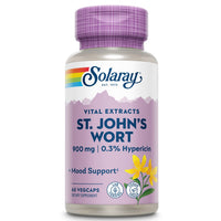 Thumbnail for SOLARAY St. Johns Wort Aerial Extract 450mg Two Daily | Mood & Brain Health Support | 0.3% Hypericin | 60ct, 30 Serv.