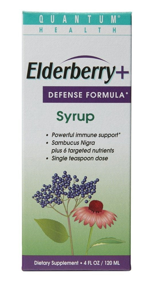 Quantum Elderberry-C Syrup, 4 oz