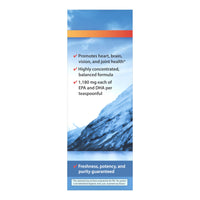 Thumbnail for Carlson Med Omega, Lemon-Lime, 2,700 mg Omega-3s, 100 mL