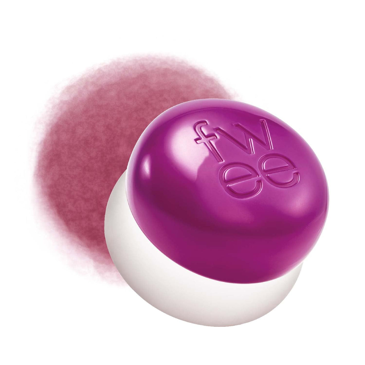 fwee Blurry Pudding Pot | Airbrushed Blush & Lip, Buildable & High Pigment, Long-lasting, Lightweight, Natural Soft Matte Finish, Satin Finish Blurring Blush - Baddie (Mauve Berry) | 0.17 oz