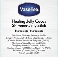 Thumbnail for Vaseline Cocoa Shimmer Jelly Stick 3-Pack Ã¢â‚¬â€œ Non-Greasy Moisturizer for Glowing Skin, Face & Body Lotion, Travel-Size, 1.4 Oz Ea