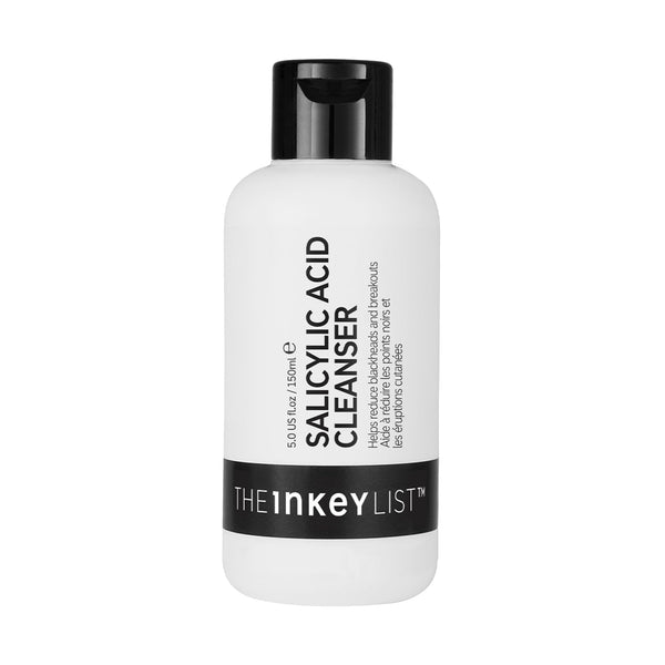 The INKEY List Salicylic Acid Cleanser - Daily Exfoliating Cleanser with 2% Salicylic Acid & Zinc PCA, Unclogs Pores, Anti Acne, Reduces Blackheads & Excess Oil for Clearer Skin