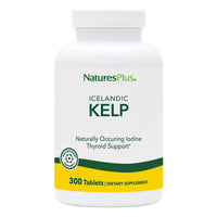 Thumbnail for NaturesPlus Kelp - 300 Tablets - 150 mcg of Iodine - Antioxidant Formula - Free Radical Protection - Gluten Free, Allergen Free - 300 Servings