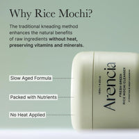 Thumbnail for Arencia Korean Rice Mochi Face Cleanser - Face Wash, Gentle Scrub All in One for Deep Cleansing, Moisturizing, Pore Minimizing, Acne-Prone Skin, Removing Blackhead with Rice Water & Green Tea