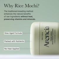 Thumbnail for ARENCIA Korean Rice Mochi Face Cleanser - Face Wash, Gentle Scrub All in One for Deep Cleansing, Moisturizing, Pore Minimizing, Acne-Prone Skin, Removing Blackhead with Rice Water & Green Tea