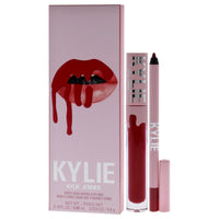 Thumbnail for Matte Lip Kit - 402 Mary Jo K by Kylie Cosmetics for Women - 2 Pc 0.10 oz Matte Liquid Lipstick, 0.03 oz Lip Liner