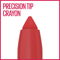 Thumbnail for Maybelline Super Stay Ink Crayon Lipstick Makeup, Precision Tip Matte Lip Crayon with Built-in Sharpener, Longwear Up To 8Hrs, Make Moves, Red Nude, 1 Count