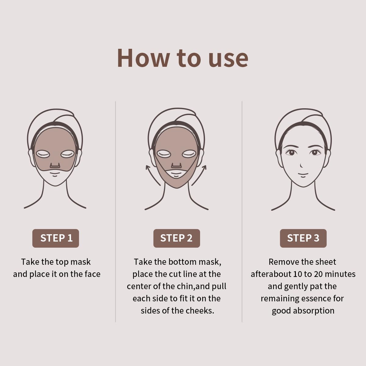 Mediheal Retinol Collagen Cream Lifting Mask (10 Counts) for V Line Mask, Anti-Aging - Helps Reduce Fine Lines & Wrinkles, and Smoothens Skin