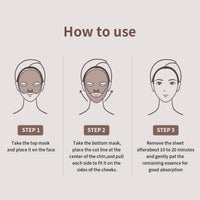 Thumbnail for Mediheal Retinol Collagen Cream Lifting Mask (10 Counts) for V Line Mask, Anti-Aging - Helps Reduce Fine Lines & Wrinkles, and Smoothens Skin