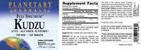 Thumbnail for Planetary Herbals Full Spectrum Kudzu Tablets, 120 Count