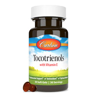 Thumbnail for Carlson - Tocotrienols, 40 mg, with Natural-Source Vitamin E, Gamma, Alpha, Delta, Beta, Sustainably Sourced, 30 Softgels