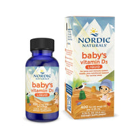 Thumbnail for Nordic Naturals Baby’s Vitamin D3, Unflavored - 0.76 oz - 400 IU Vitamin D3 - Healthy Bones, Immune System Support, Normal Sleep Rhythms - Non-GMO, Certified Vegetarian - 90 Servings