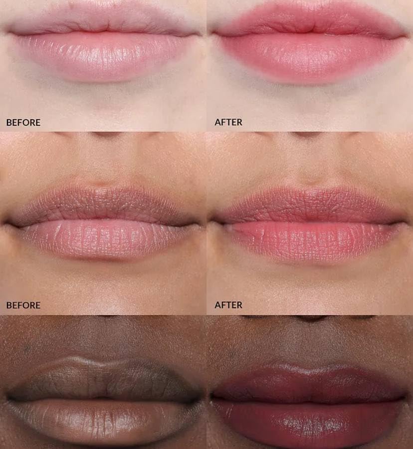 REFY Lip Taster Collection (Mini Lip Buff, Mini Orchid Lip Blush, Mini Clear Lip Gloss) + Premium Korean Aloe Vera Sheet Masque