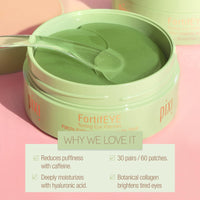 Thumbnail for Pixi FortifEYE Firming Hydrogel Under Eye Patches for Puffy Eyes | Vegan Collagen Eye Patches to Energize, Soften Fine Lines, & Tone Eye Area | 30 Pairs / 60 Patches