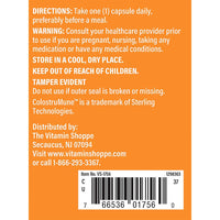 Thumbnail for The Vitamin Shoppe Colostrum 40% IGG Supports Immune Health, (120 Capsules)