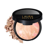 Thumbnail for LAURA GELLER NEW YORK Baked Balance-N-Glow Illuminating Foundation - Porcelain - Buildable Sheer to Light Coverage - Satin Finish