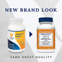 Thumbnail for The Vitamin Shoppe Ubiquinol CoQ-10 100mg Beneficial for Those (120 Softgels)