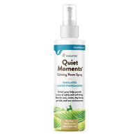 Thumbnail for NaturVet Quiet Moments Herbal Calming Room Spray Dog Supplement – Ideal for Cars, Dog Crates, New Environments – Helps Reduce Pet Stress, Storm Anxiety, Motion Sickness – 8 Oz.