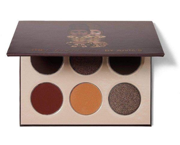 Juvia's Place Palette The Chocolates - Tan, Auburn, Shades of 6, Rich Dark Chocolate Palette, Professional Eye Makeup, Pigmented, Makeup Palette for Eye Color & Shine