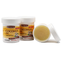 Thumbnail for De La Cruz Coconut Oil - Expeller Pressed Coconut Oil for Skin and Hair - Natural Moisturizer for Skin and Hair - 2.2oz (3 Jars)
