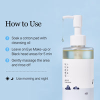 Thumbnail for ROUND LAB 1025 Dokdo Cleansing Oil 6.76 Fl Oz, Lightweight Oil Cleanser for Face, Makeup Remover for Sensitive Skin, Blackhead and Pore Cleansing, Easy to Wash Off, No Oily Residue, Korean Skin Care