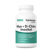 Thumbnail for Fairhaven Health Myo-Inositol and D-Chiro Inositol Supplement for Women | 40:1 Ratio | Female Fertility Supplement for Women and Hormone Balance* | Vegan | 120 Myo & D-Chiro Inositol Capsules
