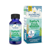 Thumbnail for Nordic Naturals Baby’s DHA Vegetarian, Unflavored - 1050 mg Plant-Based Omega-3-1 oz - Supports Brain & Vision Development in Babies - Non-GMO, Vegan - 15 Servings