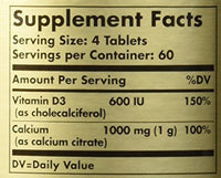 Thumbnail for Solgar - Calcium Citrate With Vitamin D