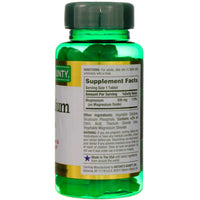 Thumbnail for Nature's Bounty Magnesium 500 mg Tablets 100 Ea