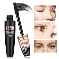 Thumbnail for 4D Silk Fiber Lash Mascara, Waterproof Long Lasting Mascara Black Volume and Length Natural, Exquisitely Full, Lengthening Thickening Softer Fuller Lashes Amplify Smudge-Proof Eyelash Mascaras,1 Pack