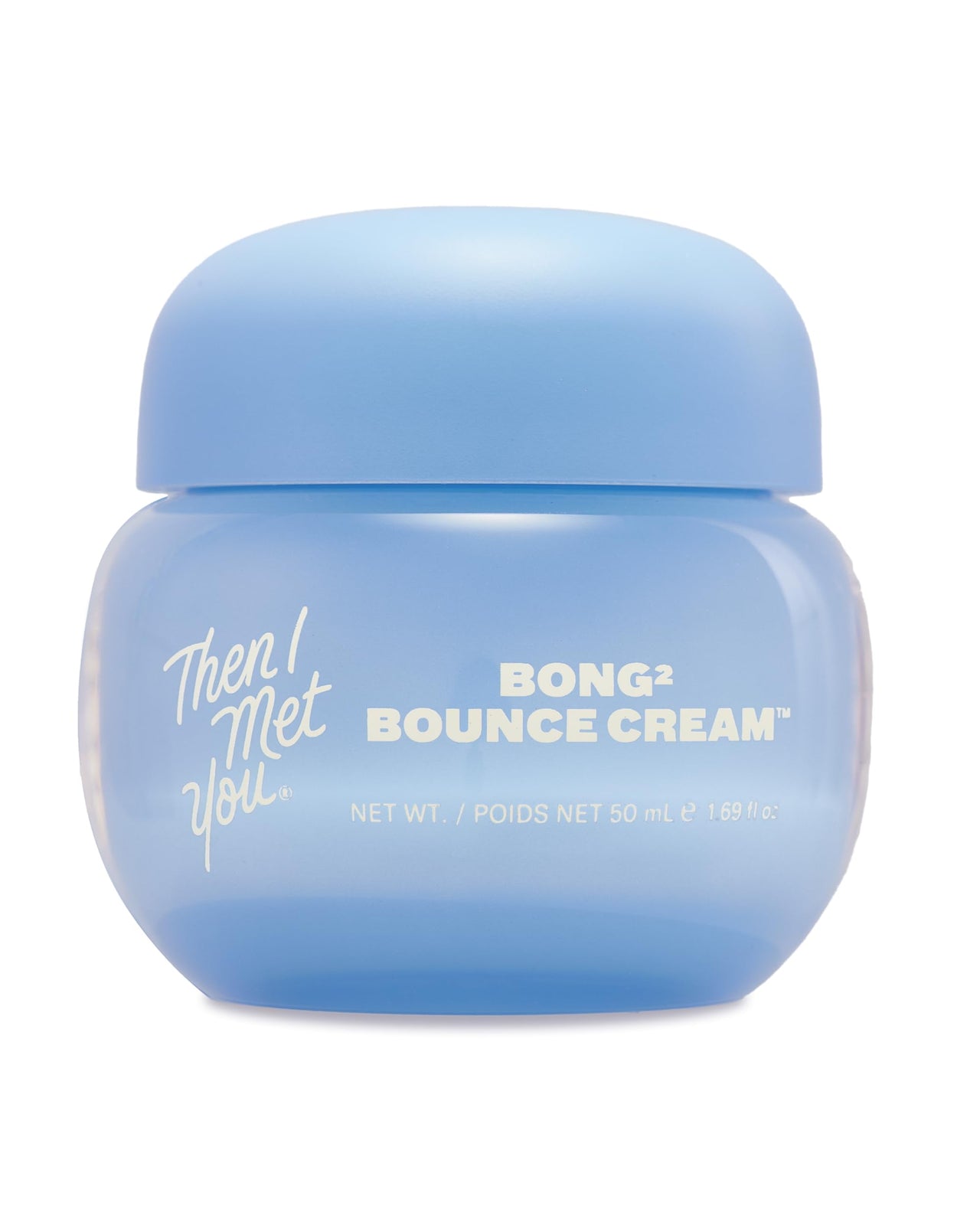 Then I Met You Bong² Bounce Cream, Allure Best of Beauty 2025, Lightweight Gel Cream Barrier Moisturizer with Omega-3 Fatty Acids, and Ceramides, Cruelty-Free, Hydration for Oily Skin, 1.69 fl oz