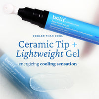 Thumbnail for belif Aqua Bomb Cooling Eye Gel - Caffeine & Hyaluronic Acid for Puffiness & Hydration, Niacinamide & Vitamin C for Dark Circles, Adenosine & Collagen for Plumping, Korean Skin Care