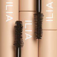 Thumbnail for ILIA - Fullest Volumizing Mascara | Weightless, Buildable, Smudge + Flake-Free, Sensitive Eyes Safe | Full, Thick, Healthier Lashes | Non-Toxic, Vegan, Cruelty-Free (Full Size; 0.32 fl oz | 9.5 ml)