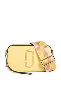 Thumbnail for Marc Jacobs Women's The Color-Block Snapshot, Yellow Cream Multi, One Size