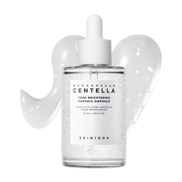 SKIN1004 Tone Balancing Capsule Ampoule, Niacinamide & Centella Serum for Face, Korean Hydrating Facial Serum for Dark Spot & Skin Tone with Tranexamic Acid, Korean Skin Care, 1.69fl.oz / 50ml