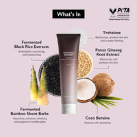 Thumbnail for HARUHARU wonder Black Rice Moisture 5.5 Soft Cleansing Gel, Gentle Daily Cleanser, Low 5.5pH, Moisture Balance, Soap Free, For Sensitive Skin, Vegan, Cruelty-Free, 3.4 fl.oz