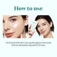 Thumbnail for ETUDE Sunprise Mild Weightless Watery Light Texture SPF50+/PA+++ 1.7 fl. Oz (50ml) (21AD) | Light Moisturizing Sunblock for Sensitive Skin | Korean Skin Care