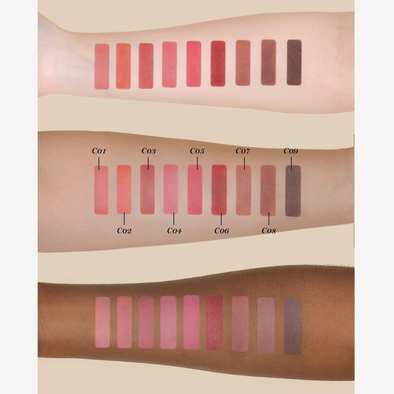 Flower Knows Little Angel Matte Lipstick,Super Soft & Ultra Silky Lip Mud Stick,Long Lasting & Moisturizing Vegan Lip Makeup for Girls&Women,Velvety Brown Finish(C09 Dark Angel)