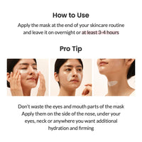Thumbnail for BIODANCE Bio-Collagen Real Deep Mask, Hydrating Overnight Hydrogel Mask, Pore Minimizing, Elasticity Improvement, 34g x4ea