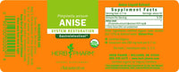 Thumbnail for Herb Pharm Certified Organic Anise Liquid Extract for Digestive Support, 1 Fl Oz (Pack of 1) 1 Fl Oz
