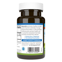 Thumbnail for Carlson - Quercetin, 500 mg, Seasonal Support, Skin Health, Optimal Wellness, 60 Vegetarian Capsules
