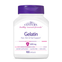 Thumbnail for 21st Century Gelatin 600mg, 100 Capsules